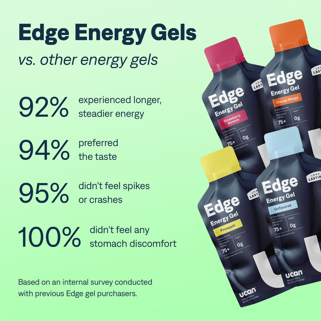 Edge Variety Pack Energy Gels vs Other Energy Gels Comparison