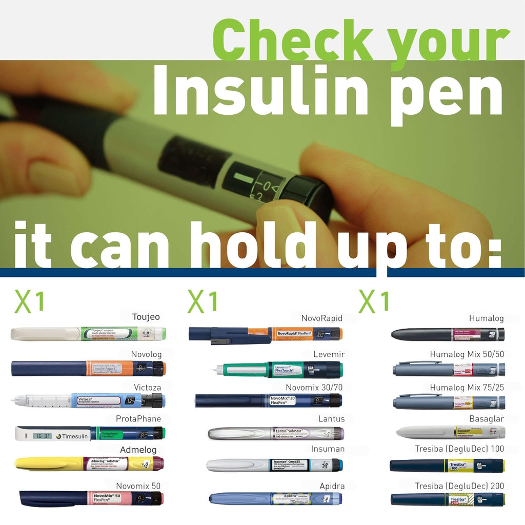 10H 1 PEN Insulin Pen Travel Cooler Pocket Size Daily Use Lightweight