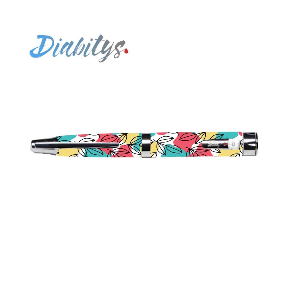 Humapen Luxura Lilly Insulin Pen Sticker - Abstract Leaves - The Useless Pancreas