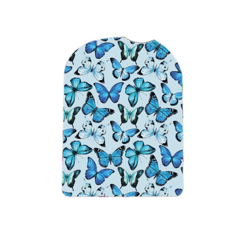 Omnipod Cover Sticker (Butterfly Blue) - The Useless Pancreas