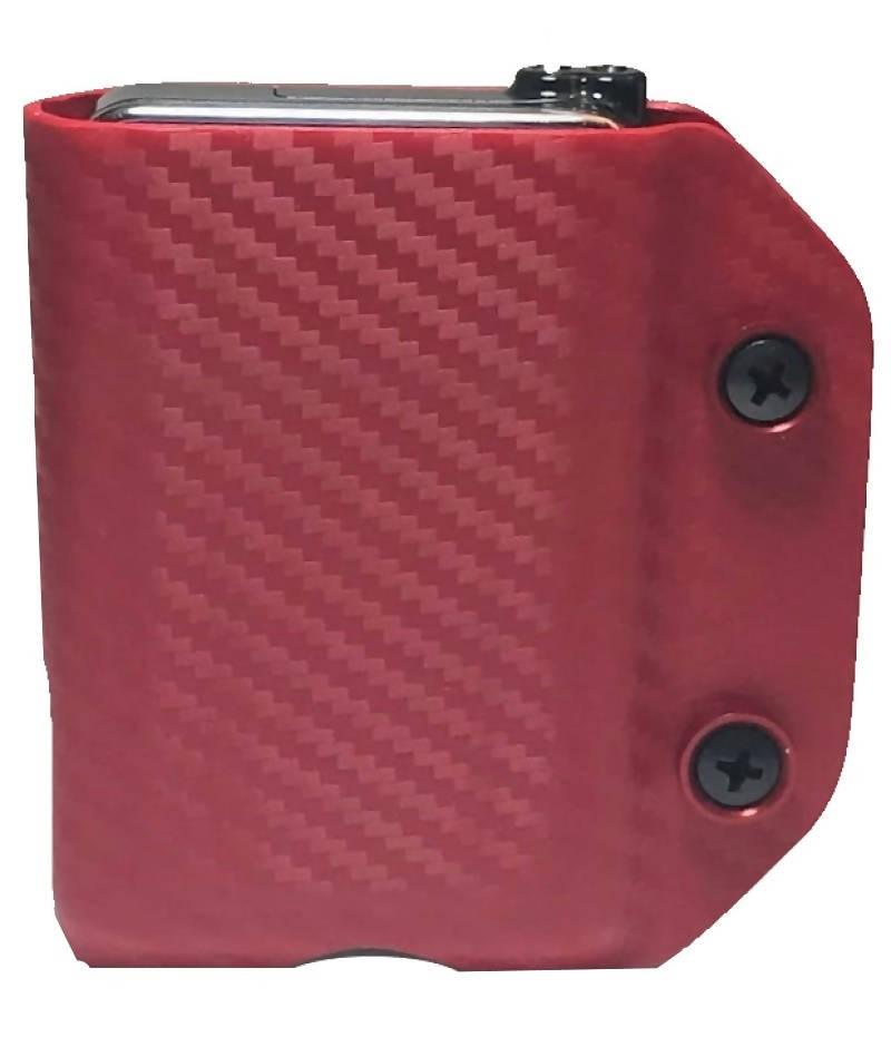 Tandem Insulin Pump Holster/Case - Full Coverage Red CF - The Useless Pancreas