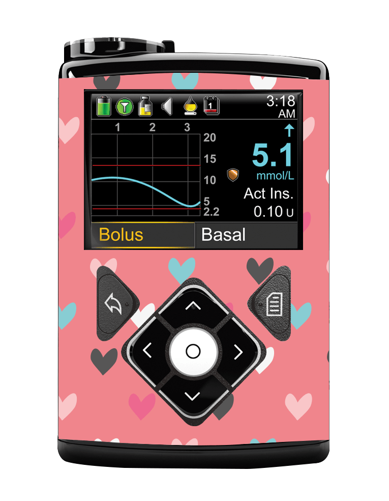 Medtronic 640/670/780G Pump Sticker (Heart to Heart) - The Useless Pancreas