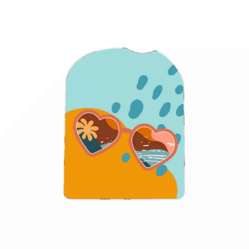 Omnipod Cover Sticker (Sunset Sunnies) - The Useless Pancreas