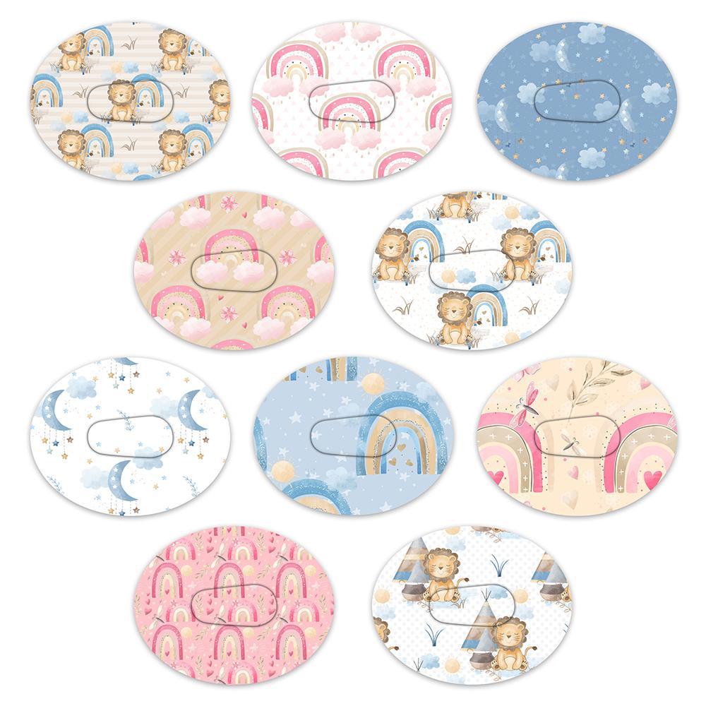 Medtronic Cute rainbow mix Design Patches - The Useless Pancreas