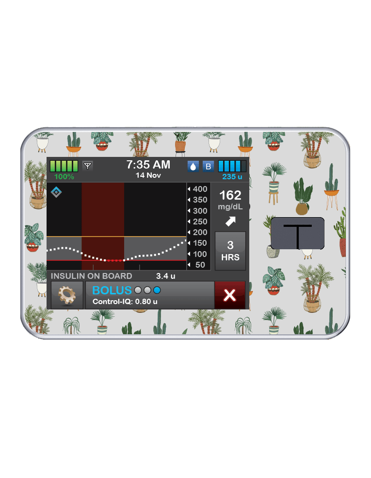 T:slim Cover Sticker (Super Succulents) - The Useless Pancreas