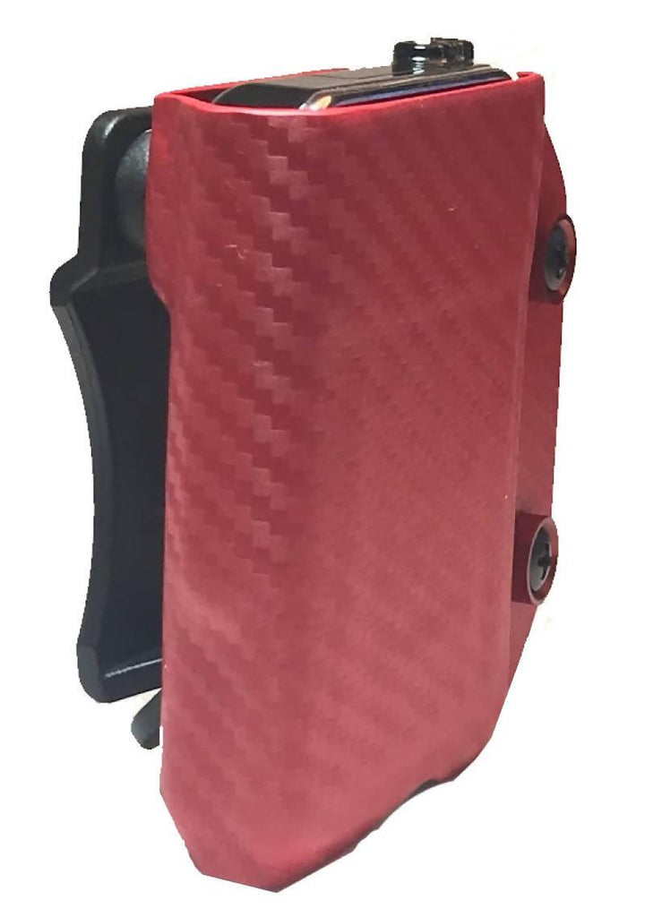 Tandem Insulin Pump Holster/Case - Full Coverage Red CF - The Useless Pancreas