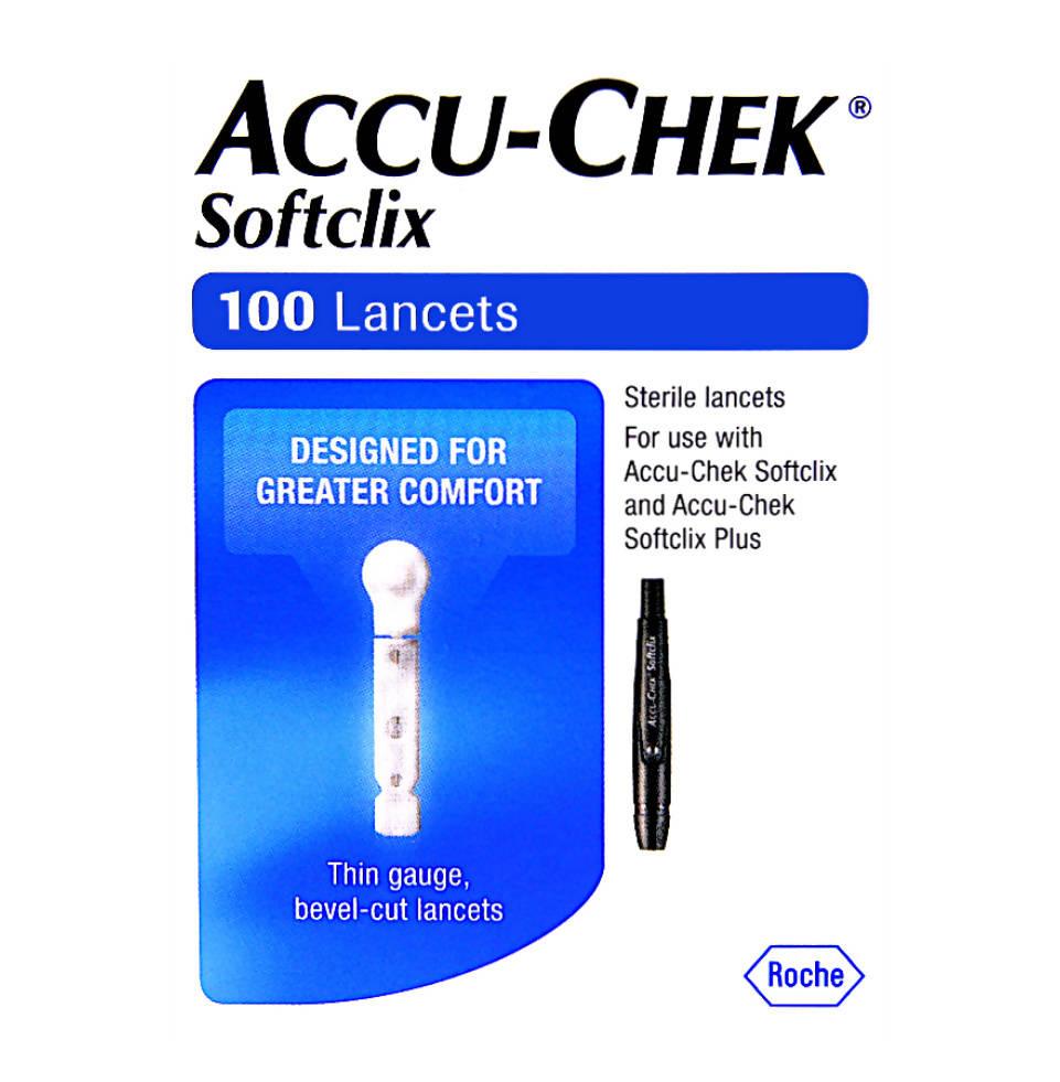 Accu-Chek Softclix - 100 Lancets