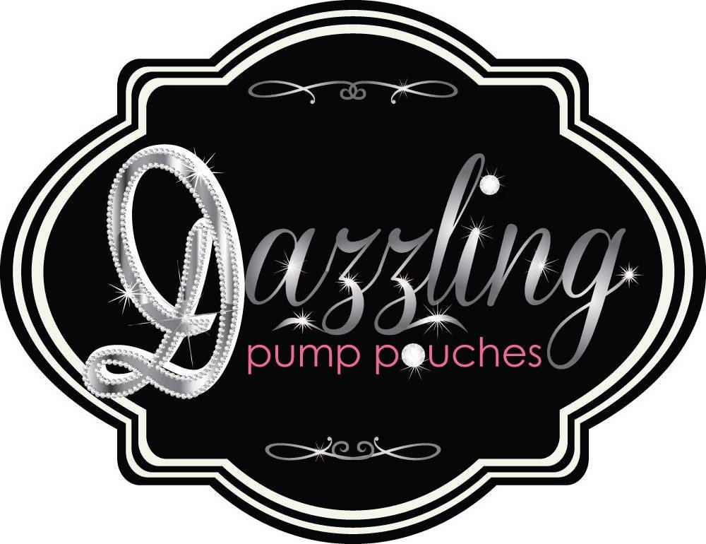 Black Insulin Pump Pouch/Case With Window by Dazzling Pump Pouch