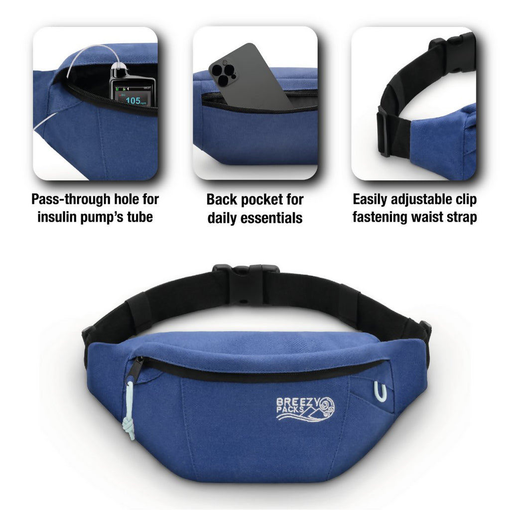 BreezyPacks insulin cooling cases - Belt (Large Size)