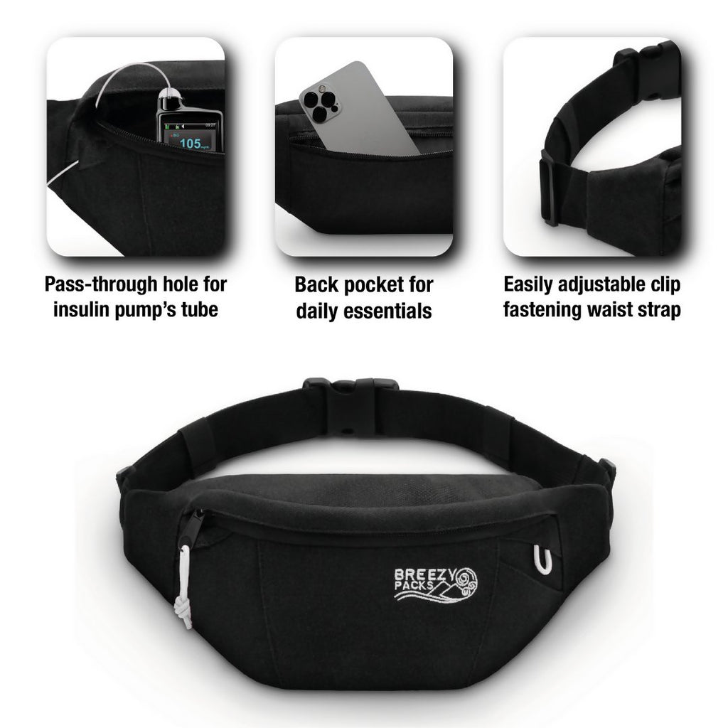 BreezyPacks insulin cooling cases - Belt (Large Size)