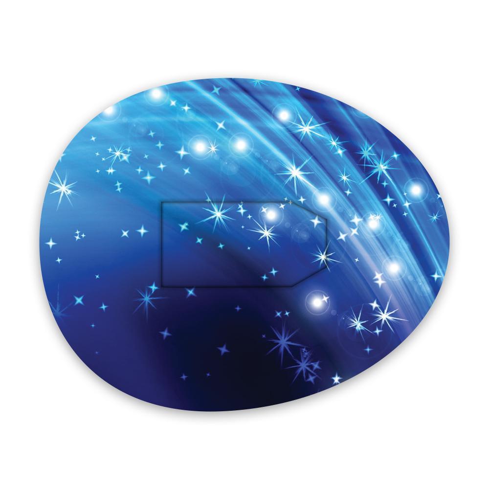Dexcom Blue Sparkle Design Patches