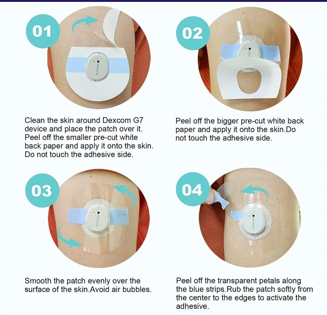Dexcom G7 Overlay Adhesive Patch : 2.7
