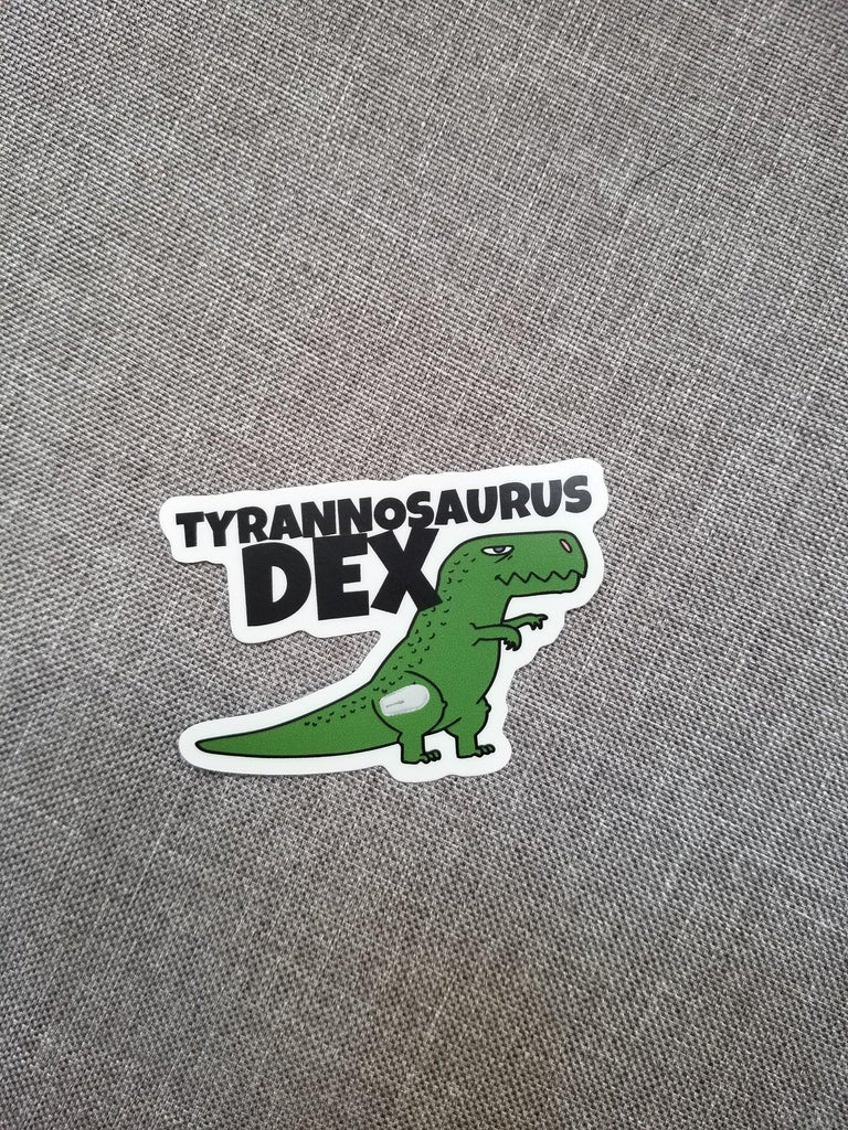 Dia-Be-Tees Tyrannosaurus Dex Dexcom T1D sticker - The Useless Pancreas