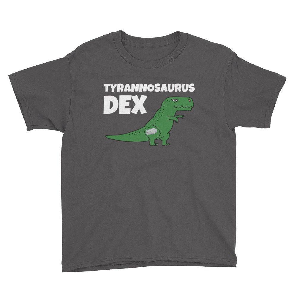 Dia-Be-Tees Tyrannosaurus Dex T Rex Dino T1D Dexcom Diabetes Youth ...