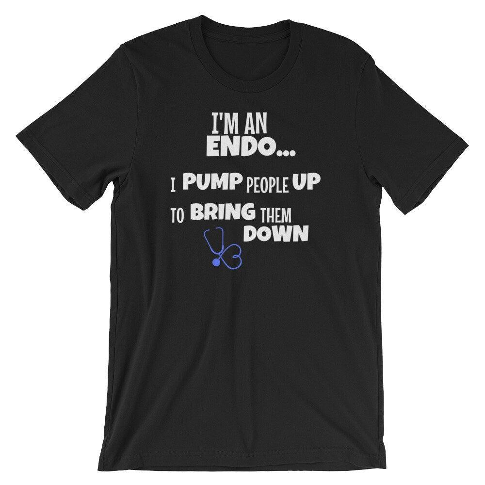 Dia-Be-Tees I'm an Endo Diabetes Short-Sleeve Unisex T-Shirt - The Useless Pancreas