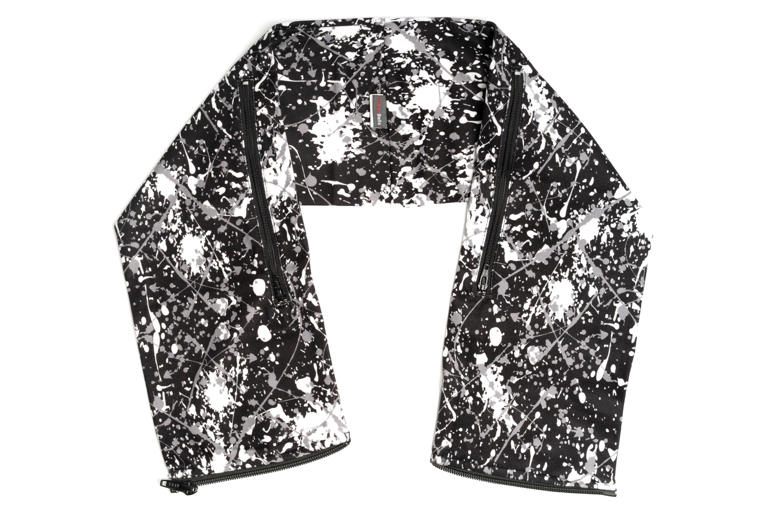 Paint Splatter Belt - Black