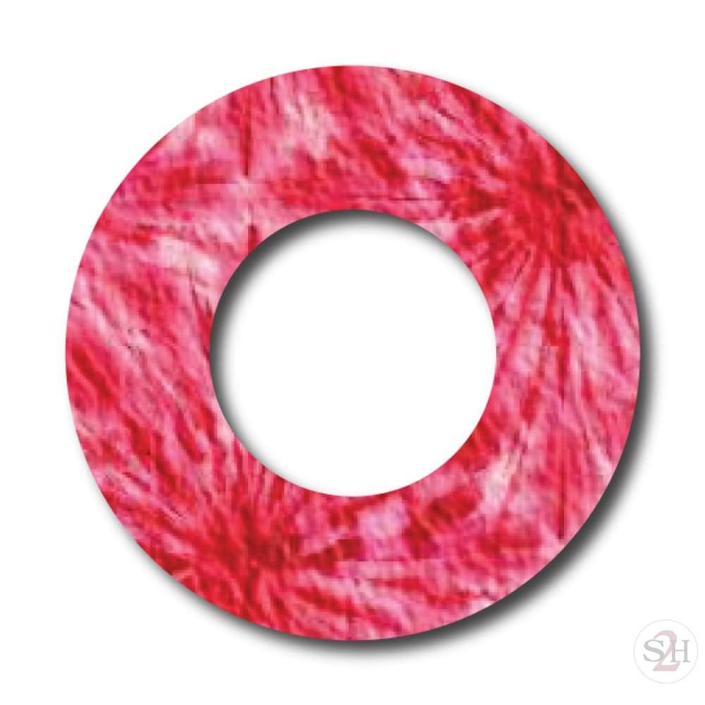 Red Tie-dye Pattern - Libre Single Patch