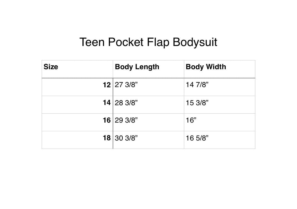NEW! Checkered Heart Pocket Flap Bodysuit - The Useless Pancreas