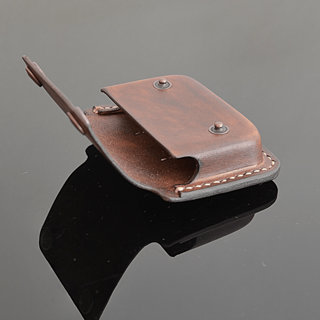 Small Leather Belt Pouch 