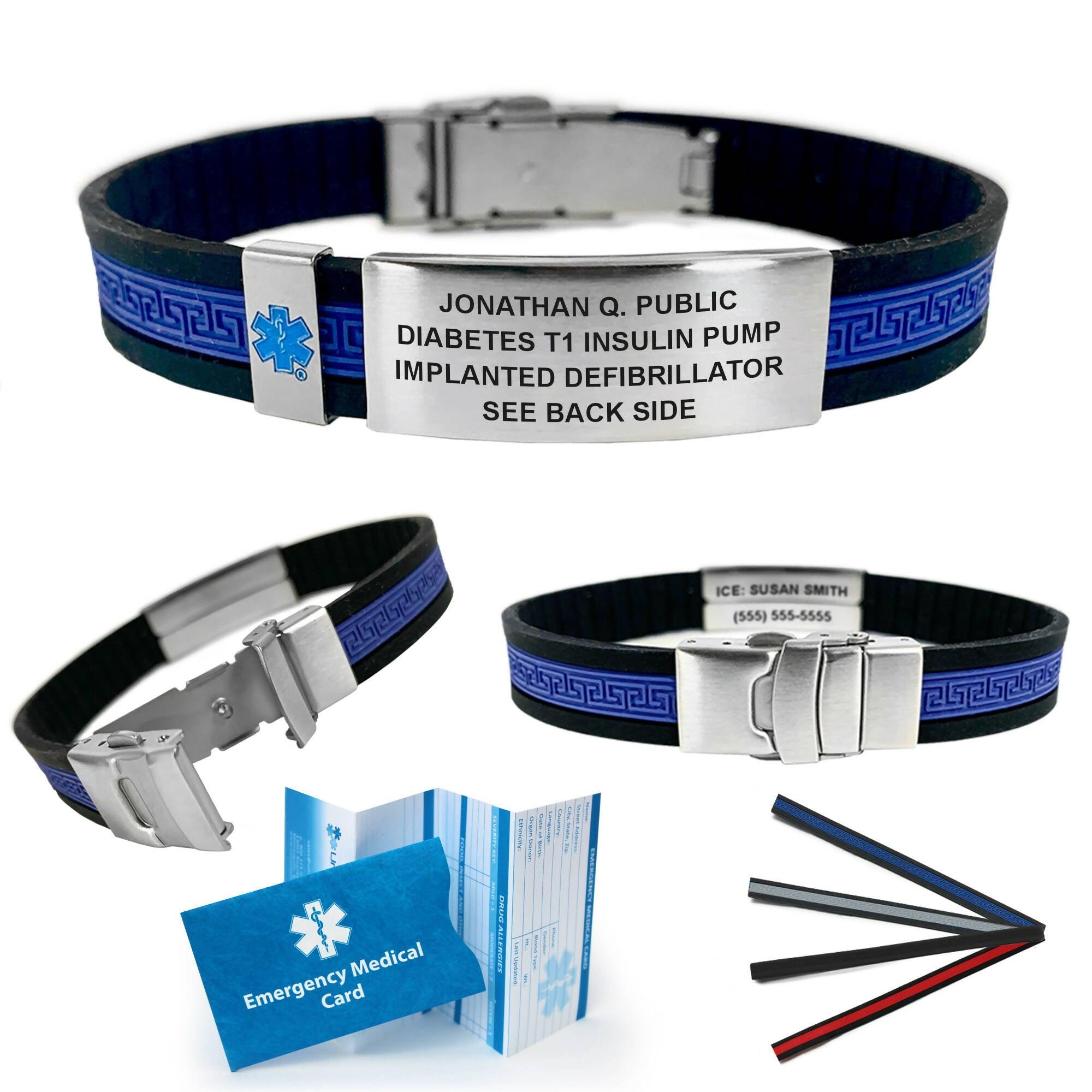 Custom Ultra Thin Wristbands & Bracelets